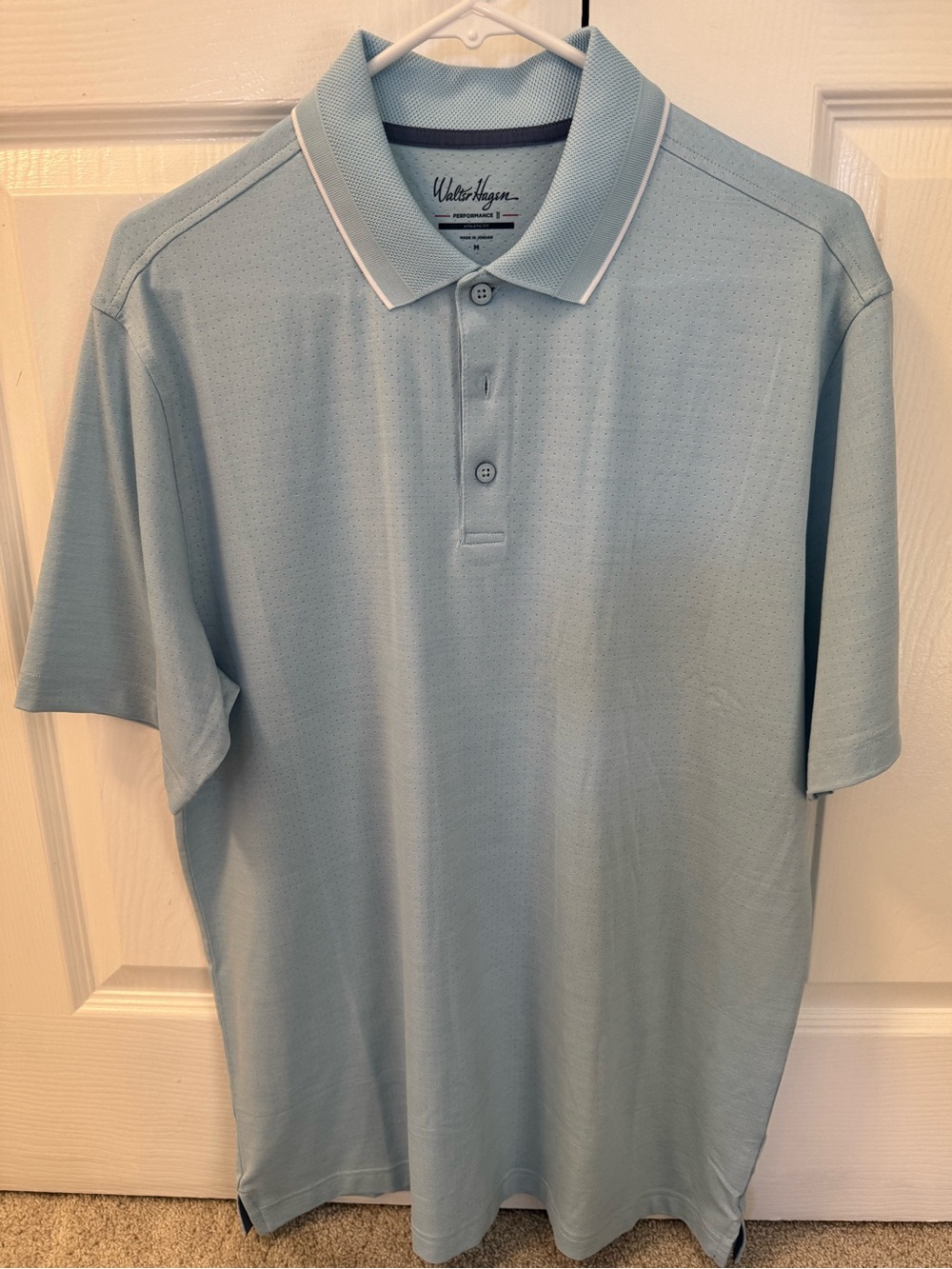 Walter Hagen Performance 11 Birdseye Golf Polo | NWOT | Mens Medium